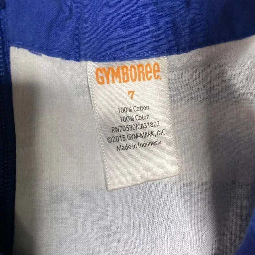 Gymboree Sundress Floral Striped Size 7